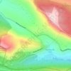 Mappa topografica Col de Valferrière, altitudine, rilievo