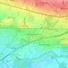 Mappa topografica Mosley Common, altitudine, rilievo