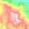 Mappa topografica Mount Veeder, altitudine, rilievo