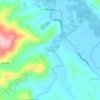 Mappa topografica Mandali, altitudine, rilievo
