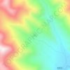 Mappa topografica 地少, altitudine, rilievo