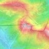 Mappa topografica Aggenstein, altitudine, rilievo