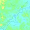 Mappa topografica San Clemente, altitudine, rilievo
