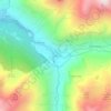 Mappa topografica Lillaz, altitudine, rilievo