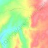 Mappa topografica Deveci, altitudine, rilievo