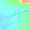 Mappa topografica 夏日哈镇, altitudine, rilievo