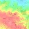 Mappa topografica Bel Air, altitudine, rilievo