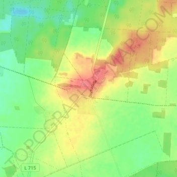 Mappa topografica Schlenzer, altitudine, rilievo