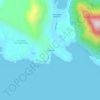 Mappa topografica Ensenada, altitudine, rilievo