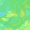 Mappa topografica Trifoliata, altitudine, rilievo