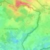 Mappa topografica Rouillon, altitudine, rilievo