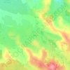 Mappa topografica Bezonnes, altitudine, rilievo