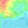 Mappa topografica Le Châtaignier, altitudine, rilievo