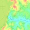 Mappa topografica Gorur, altitudine, rilievo