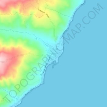 Mappa topografica Hoşköy, altitudine, rilievo