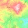 Mappa topografica Yarumal, altitudine, rilievo