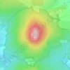 Mappa topografica Kleiner Gleichberg, altitudine, rilievo
