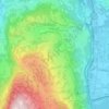 Mappa topografica Roncan, altitudine, rilievo