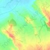Mappa topografica Bassadaure, altitudine, rilievo