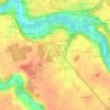 Mappa topografica Le Bois Joly, altitudine, rilievo