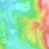Mappa topografica Bonne Fond, altitudine, rilievo