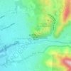 Mappa topografica Cerro 18, altitudine, rilievo
