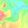 Mappa topografica Los Ídolos, altitudine, rilievo