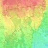 Mappa topografica Villaggio del Sole, altitudine, rilievo