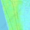 Mappa topografica Paravoor, altitudine, rilievo