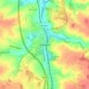 Mappa topografica Newport, altitudine, rilievo
