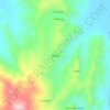 Mappa topografica Tinajani, altitudine, rilievo