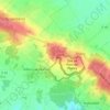 Mappa topografica Le Cheneau, altitudine, rilievo