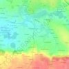 Mappa topografica Magdeleine, altitudine, rilievo
