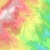 Mappa topografica Estalane, altitudine, rilievo