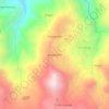 Mappa topografica Allagopamba, altitudine, rilievo