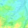 Mappa topografica La Sauzaie, altitudine, rilievo