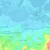 Mappa topografica Río Grande, altitudine, rilievo