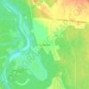 Mappa topografica Солнечный, altitudine, rilievo