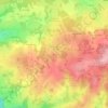 Mappa topografica Lasvy, altitudine, rilievo