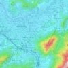 Mappa topografica 老圍, altitudine, rilievo