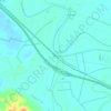 Mappa topografica Derry, altitudine, rilievo