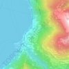 Mappa topografica Gora, altitudine, rilievo