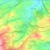 Mappa topografica Silkstone, altitudine, rilievo
