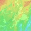 Mappa topografica Flinton, altitudine, rilievo