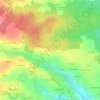 Mappa topografica Les Petites Forges, altitudine, rilievo