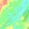 Mappa topografica Adger, altitudine, rilievo