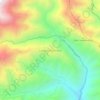 Mappa topografica Luciano Restrepo, altitudine, rilievo