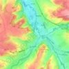 Mappa topografica Gracht Burggraaf, altitudine, rilievo