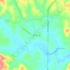 Mappa topografica Elk Creek, altitudine, rilievo