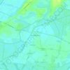 Mappa topografica La Petite-Bernegoue, altitudine, rilievo